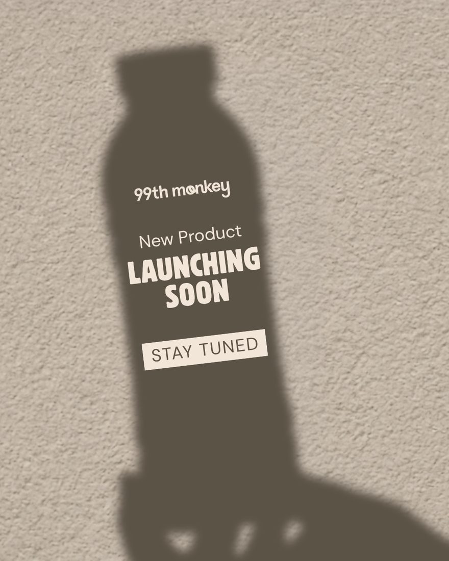 99th Monkey — teaser static announcing a new product launching soon