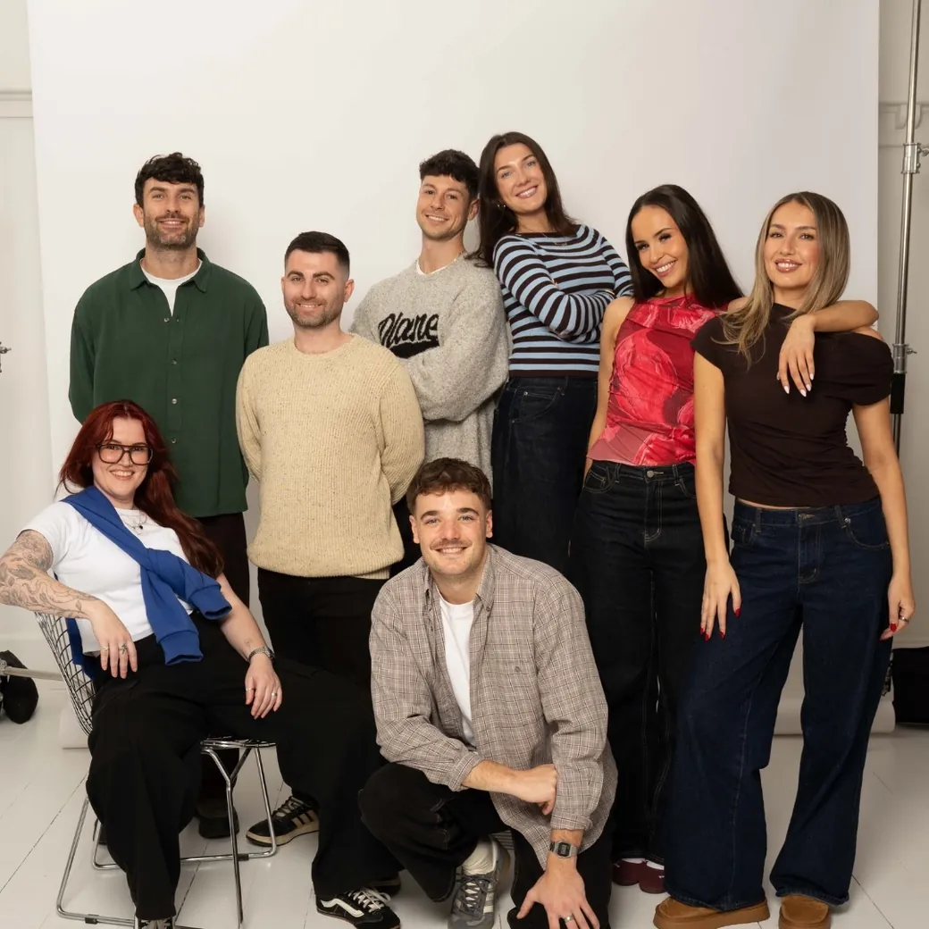 The Pulp Digital team photographed together in the studio
